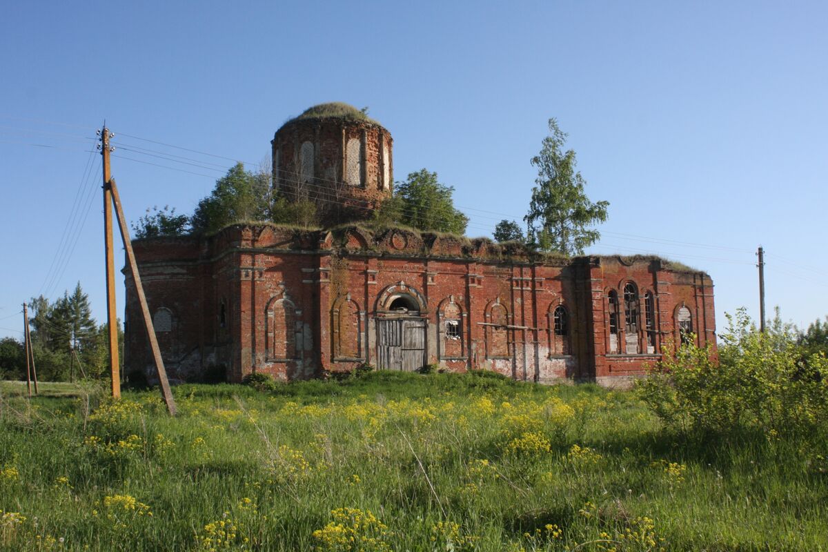Церковь Троицы Живоначальной, Рудинка (Скопинский район и г. Скопин, Рязанская область). фасады