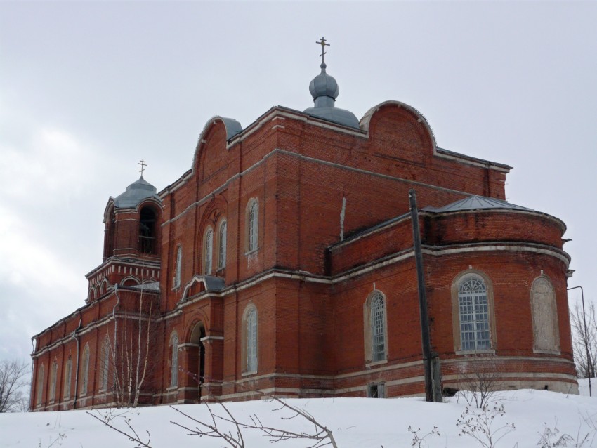 Церковь Бориса и Глеба, Секирино (Скопинский район и г. Скопин, Рязанская область). фасады, Борисоглебская церковь. 