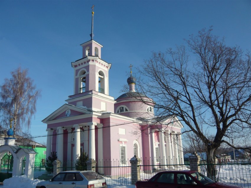 Церковь Георгия Победоносца в Старых Кельцах, Скопин (Скопинский район и г. Скопин, Рязанская область). фасады, Георгиевская церковь 