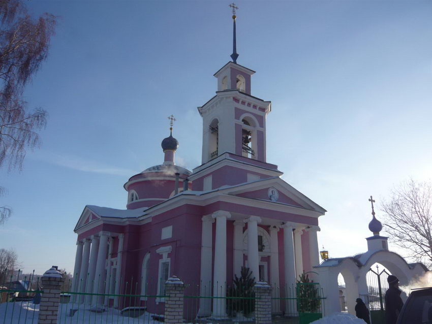 Церковь Георгия Победоносца в Старых Кельцах, Скопин (Скопинский район и г. Скопин, Рязанская область). фасады, Георгиевская церковь 