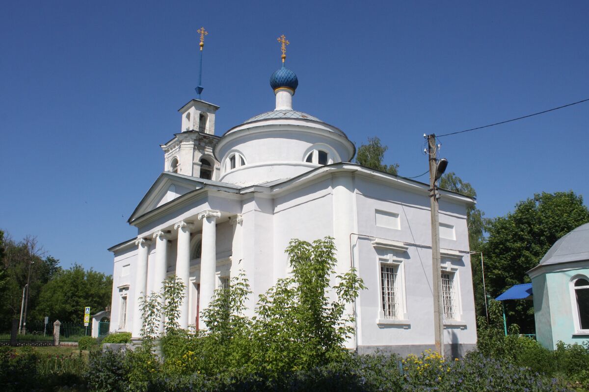 Церковь Георгия Победоносца в Старых Кельцах, Скопин (Скопинский район и г. Скопин, Рязанская область). фасады