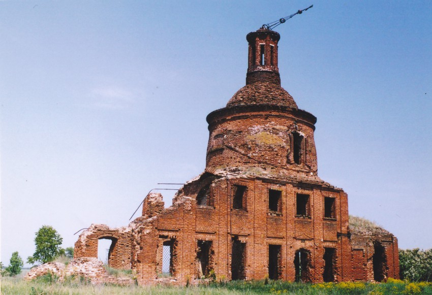 Церковь Николая Чудотворца, Агламазово (Кораблинский район, Рязанская область). фасады