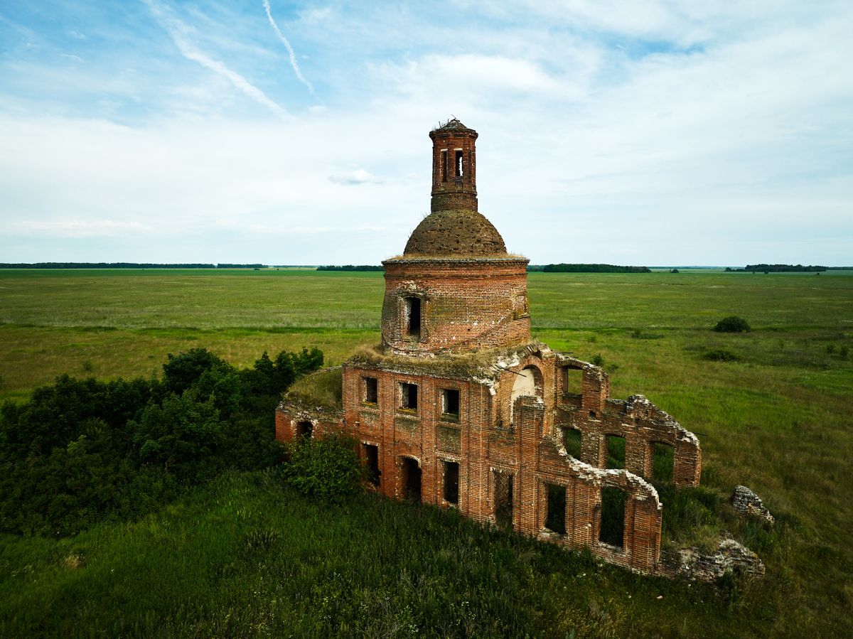 Церковь Николая Чудотворца, Агламазово (Кораблинский район, Рязанская область). фасады