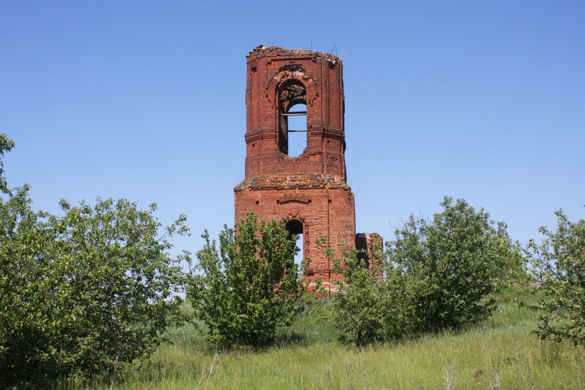 Церковь Троицы Живоначальной, Растегаевка (Милославский район, Рязанская область). фасады