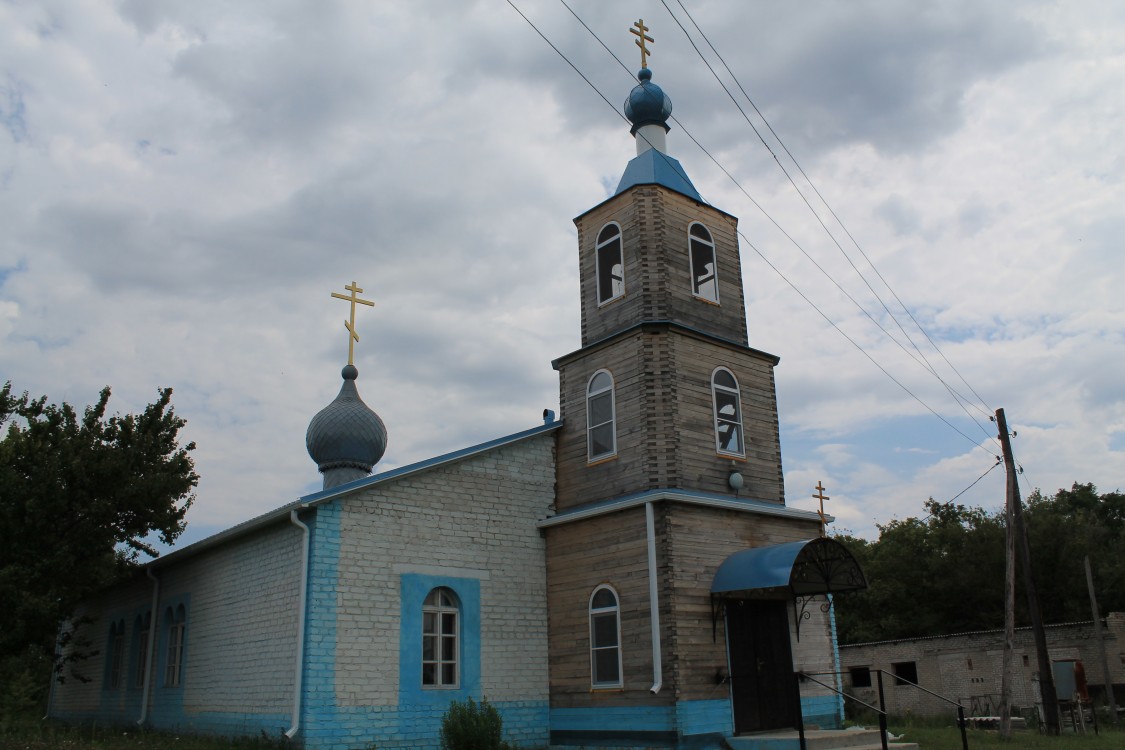 Лозовое. Церковь Покрова Пресвятой Богородицы. фасады