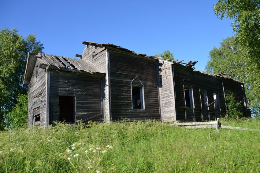 Церковь Рождества Иоанна Предтечи, Леменьга (Вельский район, Архангельская область). фасады
