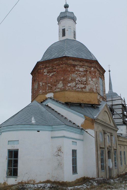 Зайцевка. Церковь Успения Пресвятой Богородицы. архитектурные детали