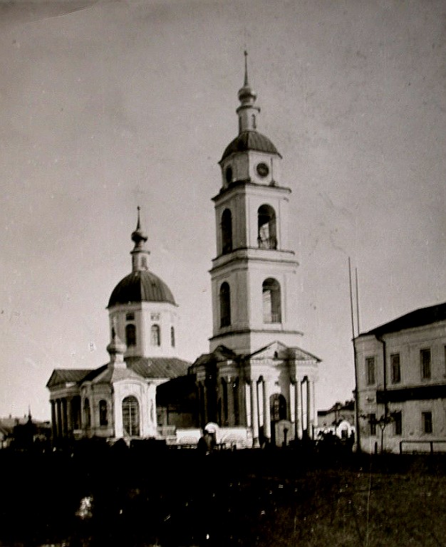 Церковь Казанской иконы Божией Матери, Ижевское (Спасский район, Рязанская область). архивная фотография, 1934—1940 год с сайта https://pastvu.com/p/446722