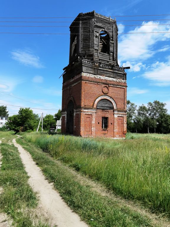 Колокольня церкви Иоанна Богослова, Иванково (Спасский район, Рязанская область). фасады