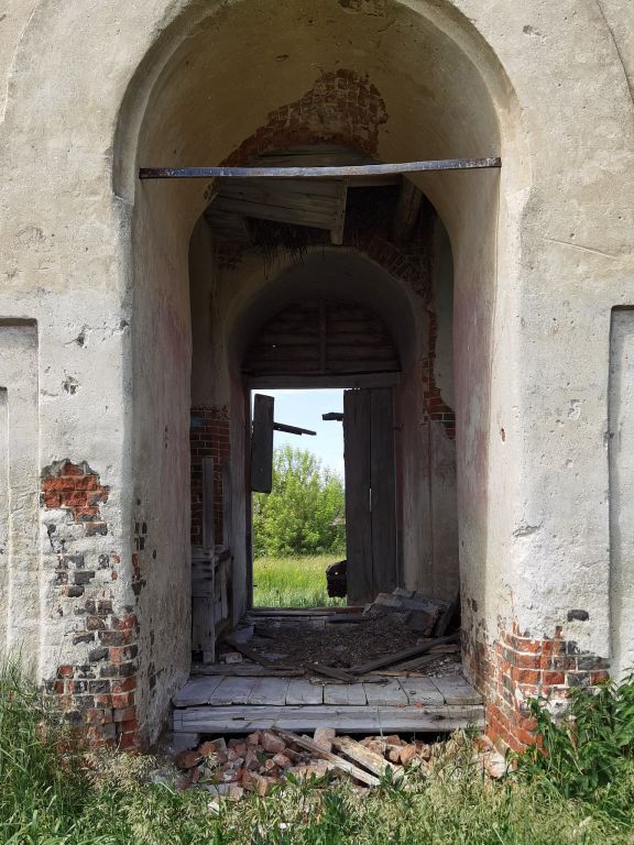 Колокольня церкви Иоанна Богослова, Иванково (Спасский район, Рязанская область). архитектурные детали