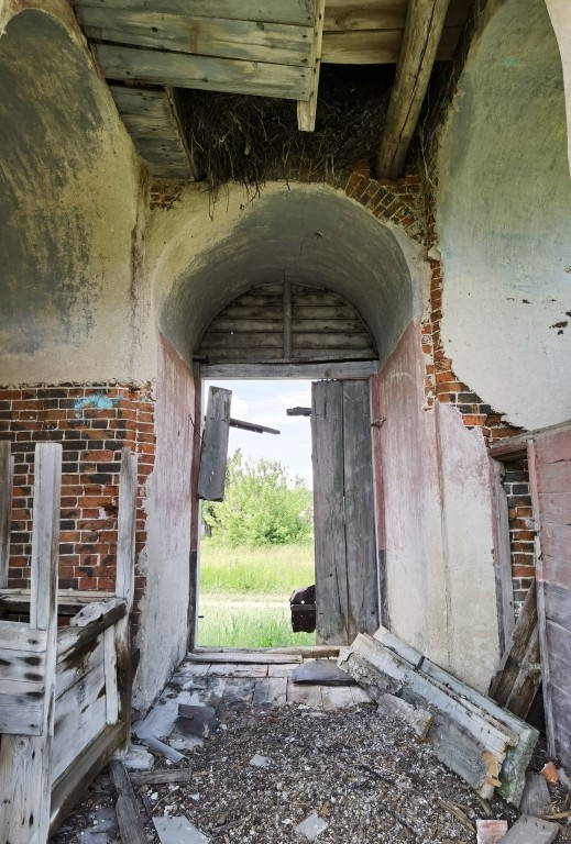 Колокольня церкви Иоанна Богослова, Иванково (Спасский район, Рязанская область). интерьер и убранство