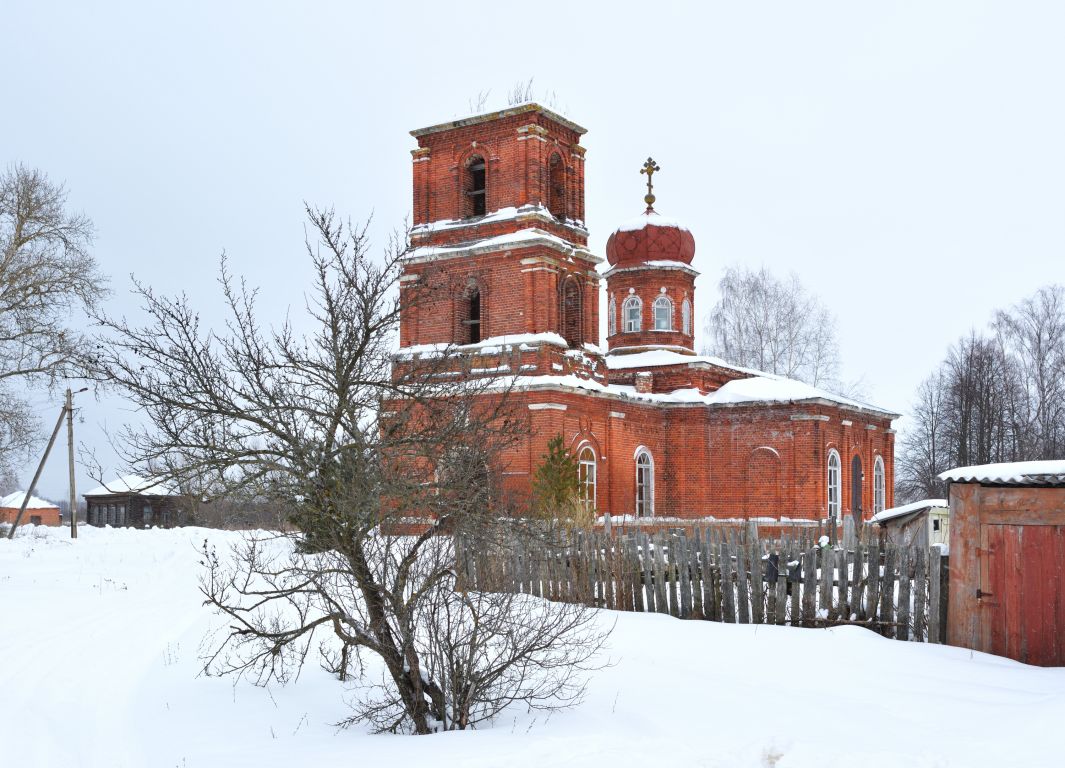 Церковь Александра Невского, Зыкеево (Спасский район, Рязанская область). фасады