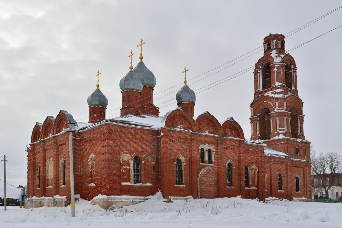 Гавриловское. Церковь Введения во храм Пресвятой Богородицы. фасады