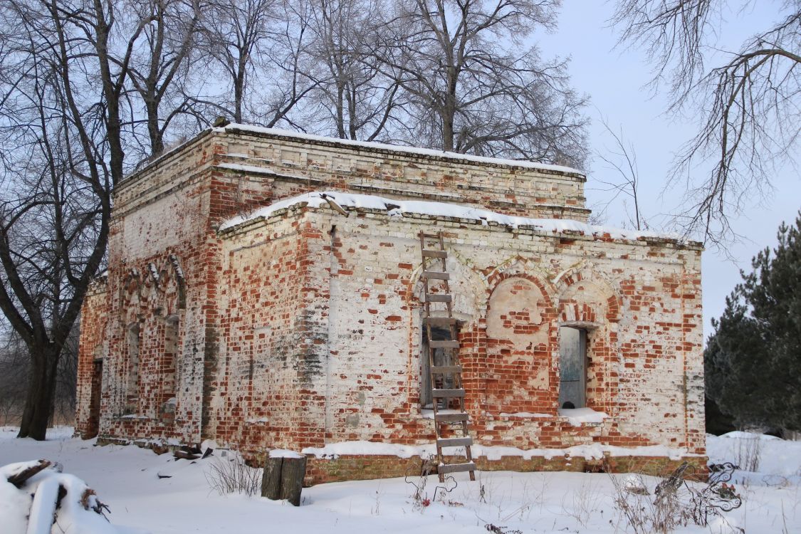 Юрьевское. Церковь Георгия Победоносца. фасады