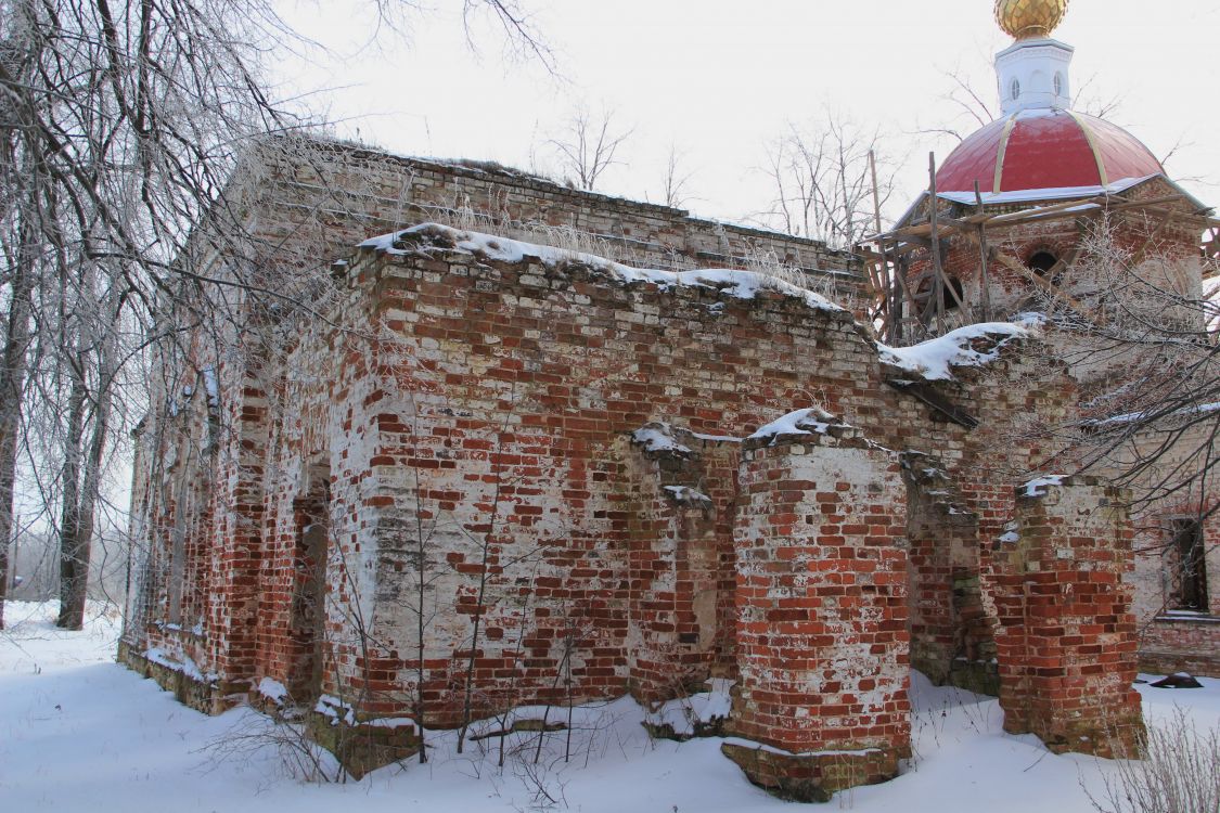 Юрьевское. Церковь Георгия Победоносца. фасады