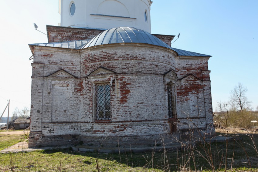 Церковь Казанской иконы Божией Матери, Заячий Холм (Гаврилов-Ямский район, Ярославская область). архитектурные детали