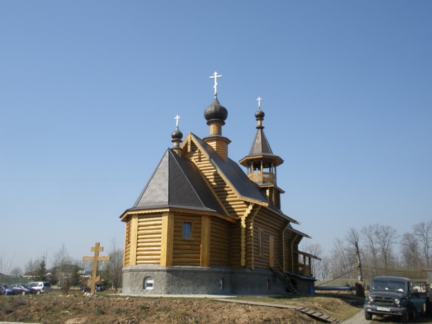 Церковь Пантелеимона Целителя при ЦРБ, Сергиев Посад (Сергиево-Посадский городской округ, Московская область). фасады, Вид с северо-востока