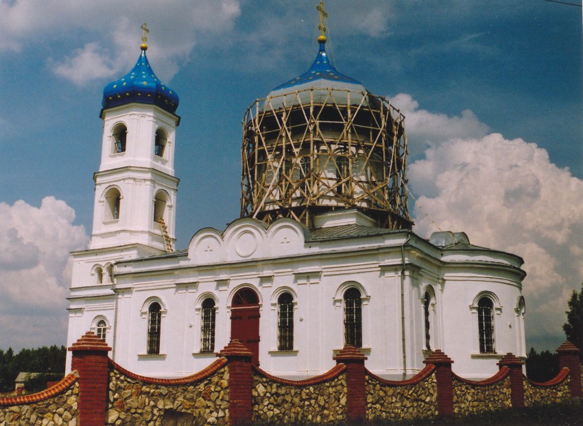 Церковь Покрова Пресвятой Богородицы, Петровичи (Спасский район, Рязанская область). документальные фотографии