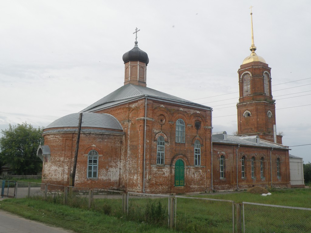 Церковь Казанской иконы Божией Матери, Половское (Спасский район, Рязанская область). фасады