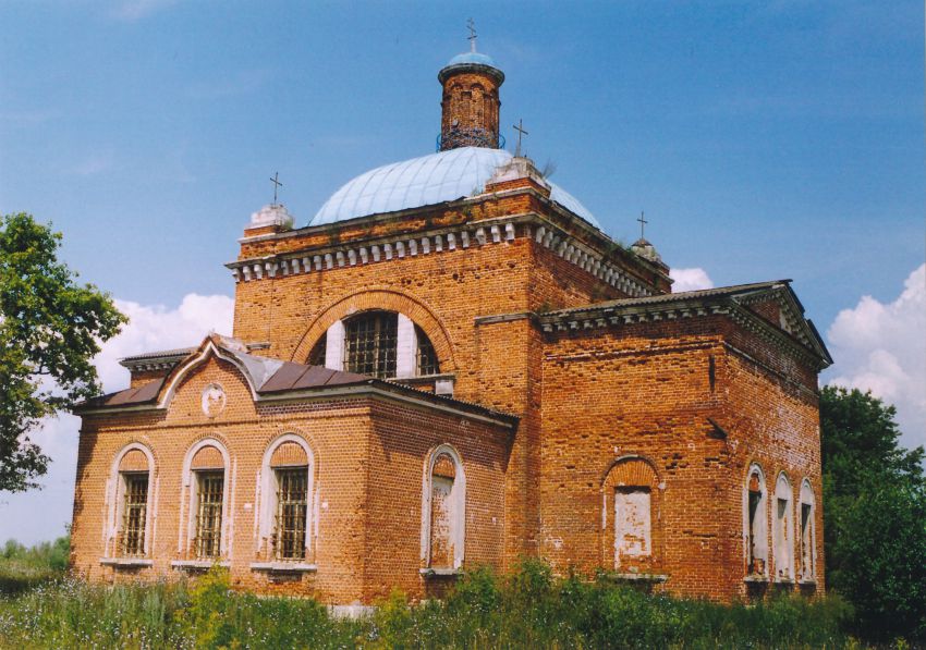 Церковь Успения Пресвятой Богородицы, Новики (Спасский район, Рязанская область). фасады