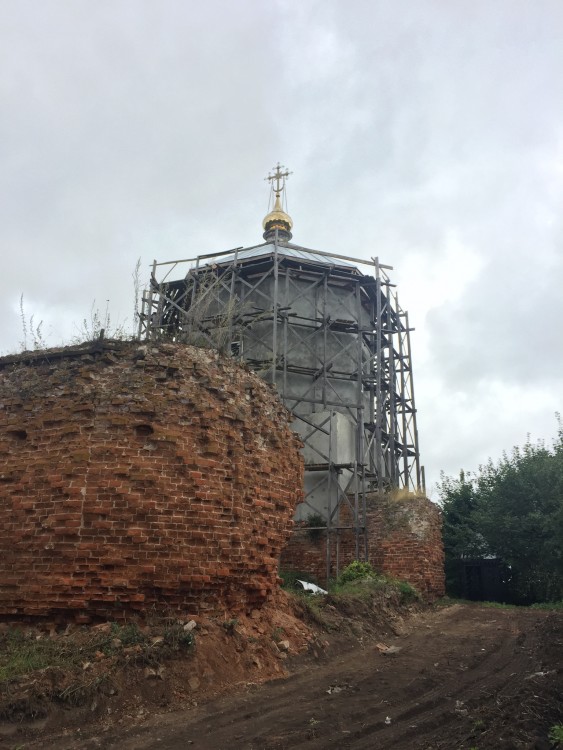 Красильниково. Церковь Сергия Радонежского. фасады