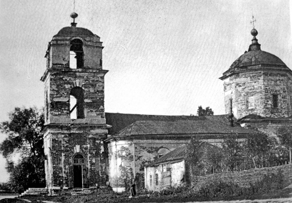 Красильниково. Церковь Сергия Радонежского. архивная фотография, Фото 1946 г. Сайт tolpino-semion.cerkov.ru