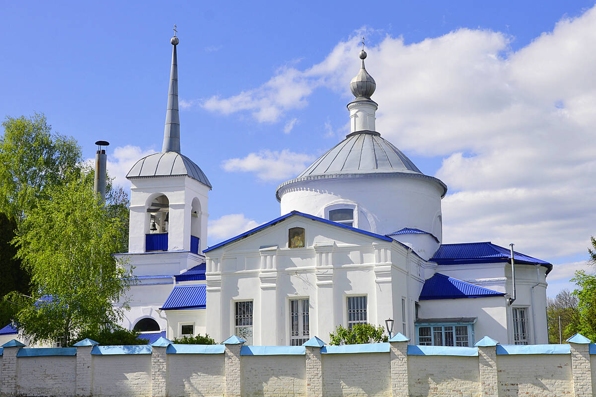 Церковь Казанской иконы Божией Матери, Дубики (Ефремов, город, Тульская область). фасады