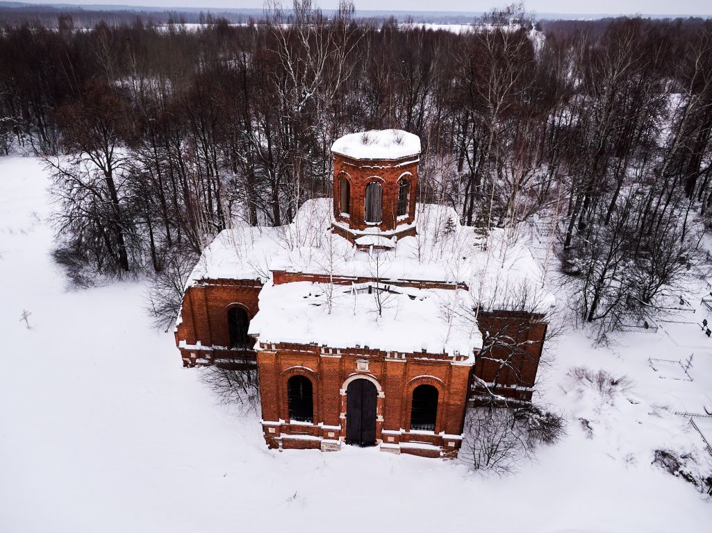 Церковь Николая Чудотворца, Стариково (Спасский район, Рязанская область). фасады