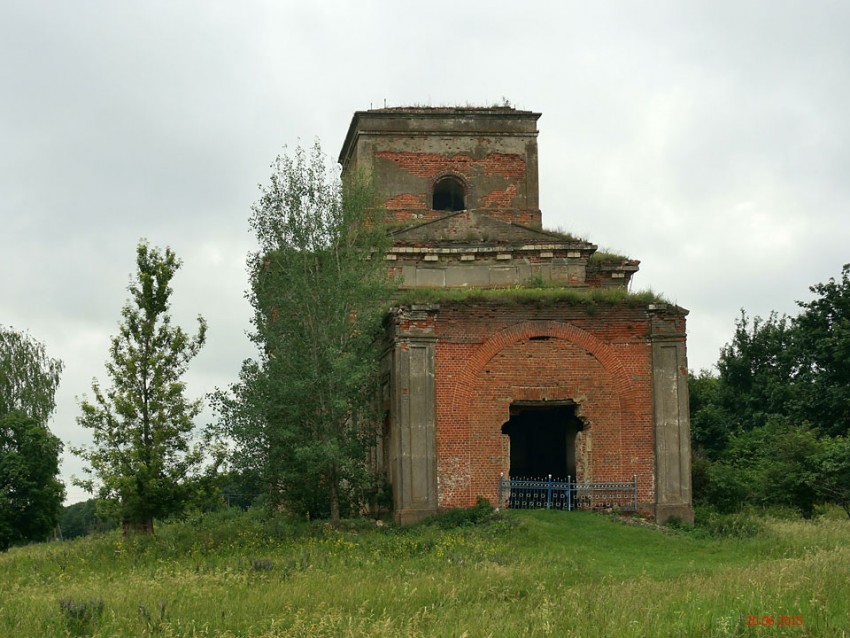Церковь Михаила Архангела, Архангельское (Милославский район, Рязанская область). фасады