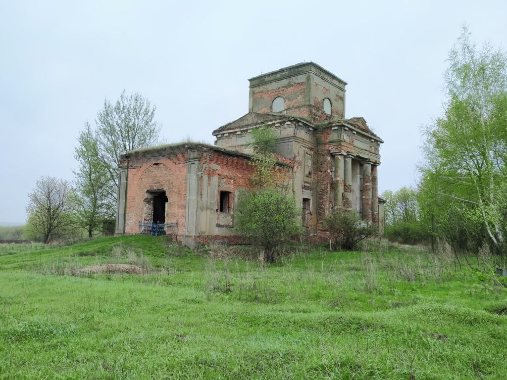 Церковь Михаила Архангела, Архангельское (Милославский район, Рязанская область). фасады