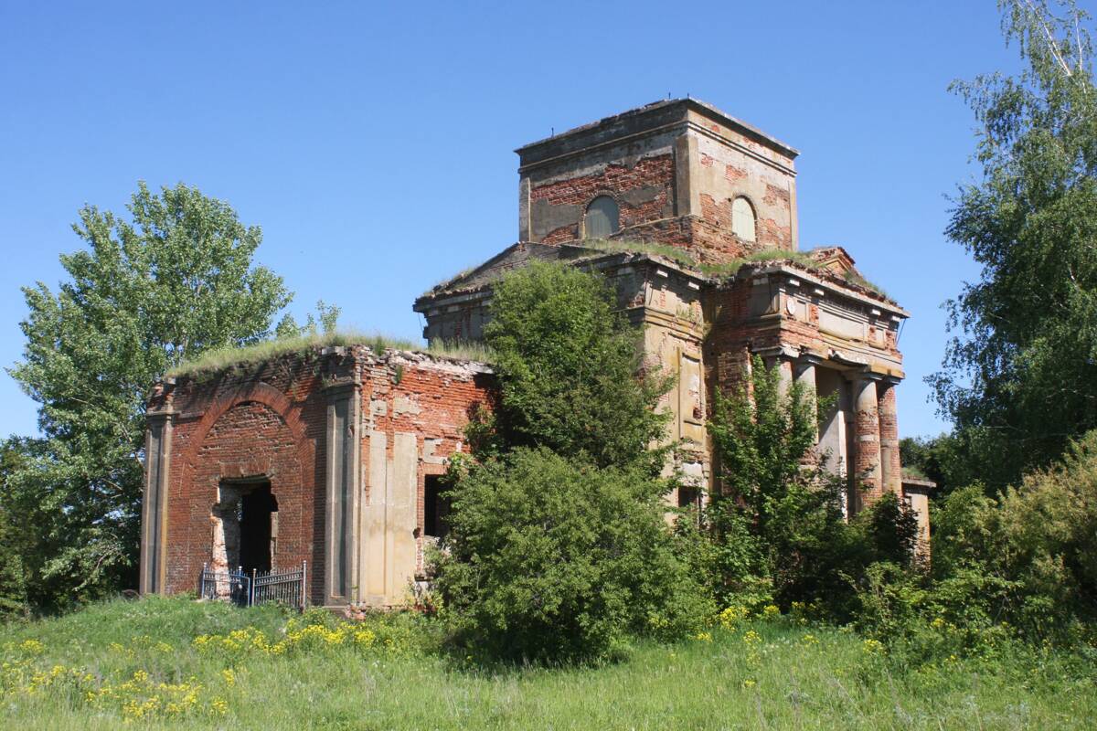 Церковь Михаила Архангела, Архангельское (Милославский район, Рязанская область). фасады