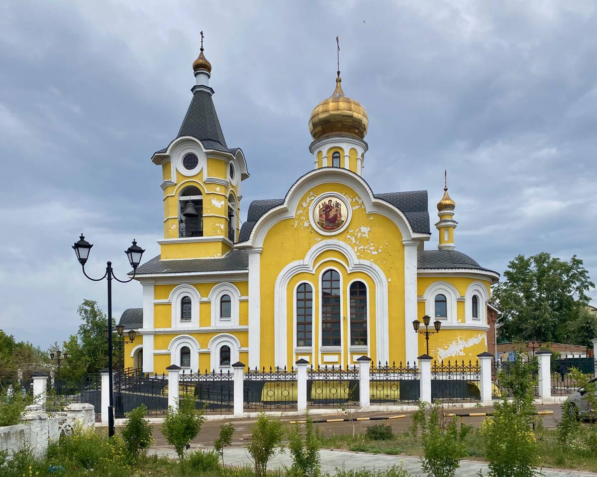 Церковь Николая Чудотворца, Улан-Удэ (Улан-Удэ, город, Республика Бурятия). фасады, Вид с ЮВ