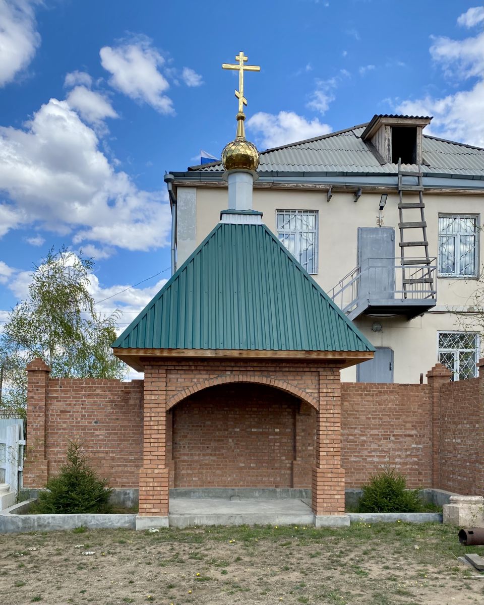 Церковь Преображения Господня, Иволгинск (Иволгинский район, Республика Бурятия). дополнительная информация, Строящаяся часовня на территории церкви