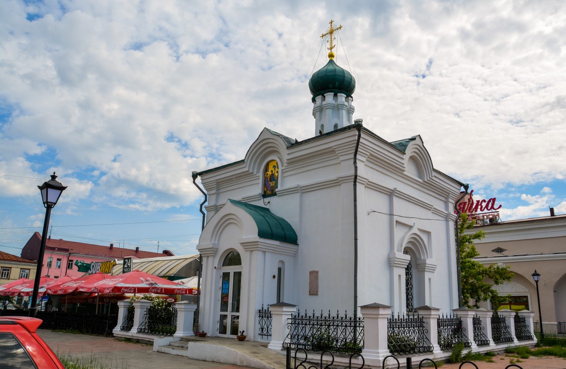 Часовня Николая, царя-мученика, Улан-Удэ (Улан-Удэ, город, Республика Бурятия). фасады