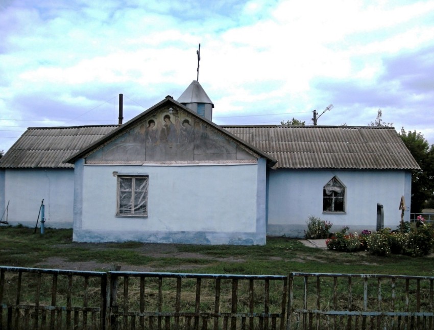 Церковь Казанской иконы Божией Матери, Субботино (Солнцевский район, Курская область). общий вид в ландшафте