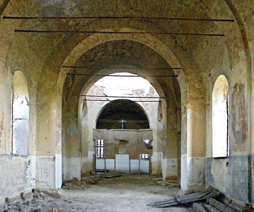 Церковь Николая Чудотворца, Гололобовка (Солнцевский район, Курская область). интерьер и убранство