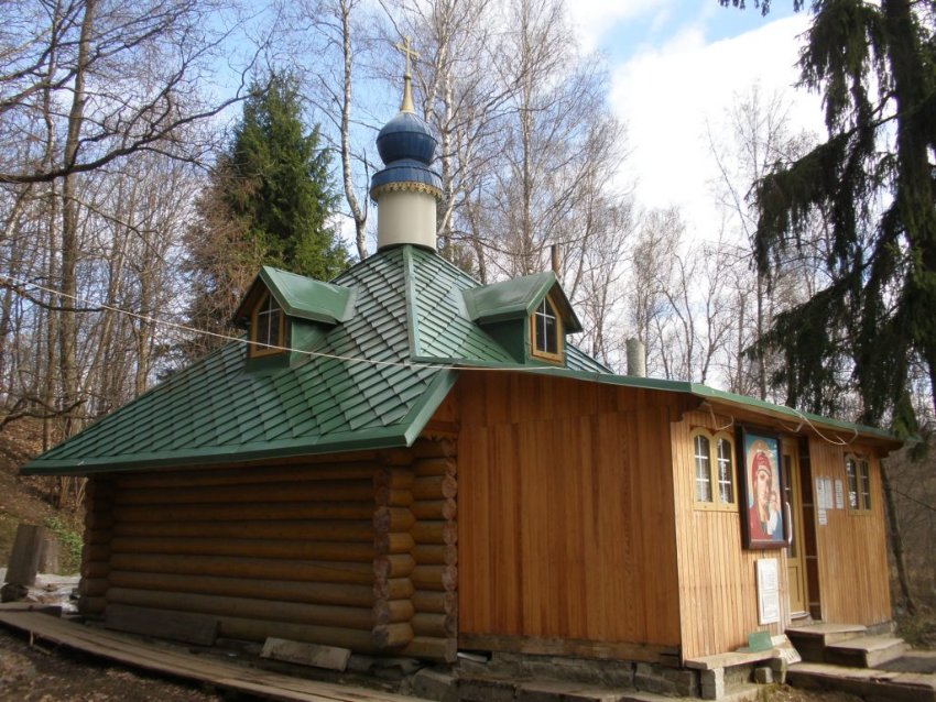 Часовня Казанской иконы Божией Матери, Радонеж (Городок) (Сергиево-Посадский городской округ, Московская область). фасады, Вид с северо-запада