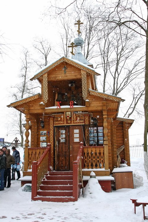 Мураново. Церковь Казанской иконы Божией Матери. фасады, Вид с западной стороны