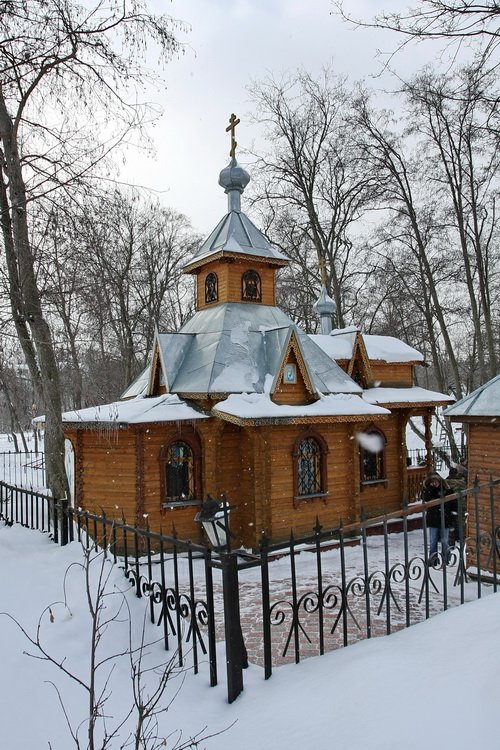 Церковь Казанской иконы Божией Матери, Мураново (Пушкинский район и гг. Ивантеевка, Королёв, Московская область). фасады, Вид с северо-востока