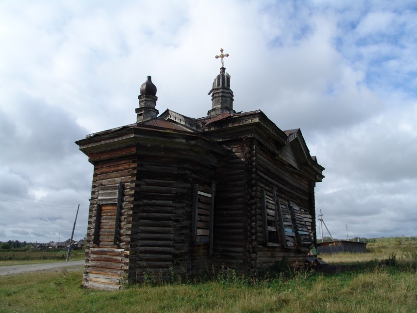 Церковь Александра Невского, Сычево (Вагайский район, Тюменская область). фасады
