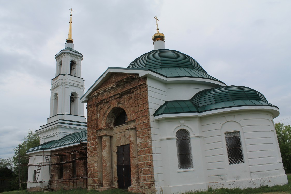 Куликовка. Церковь Спаса Преображения. фасады