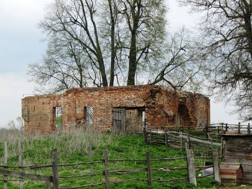Церковь Благовещения Пресвятой Богородицы, Андреевское (Ферзиковский район, Калужская область). фасады, вид с юго-востока