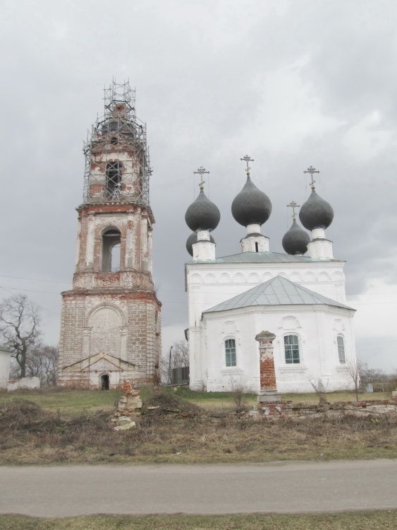 Церковь Владимирской иконы Божией Матери, Николо-Погост (Городецкий район, Нижегородская область). фасады
