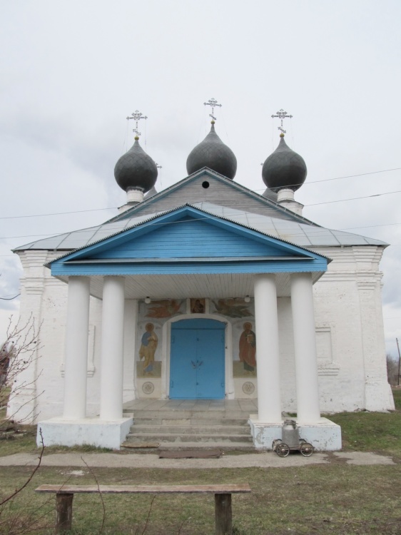 Церковь Владимирской иконы Божией Матери, Николо-Погост (Городецкий район, Нижегородская область). архитектурные детали