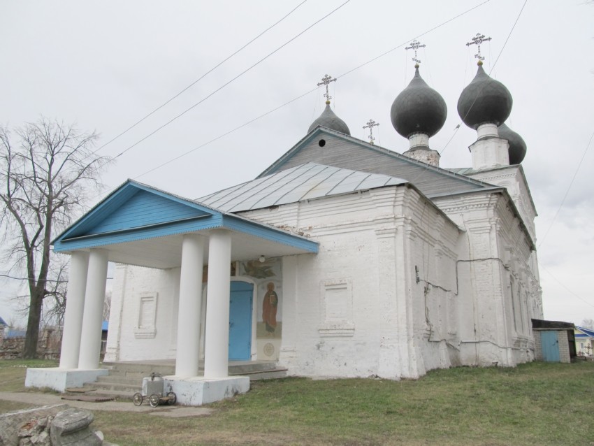Церковь Владимирской иконы Божией Матери, Николо-Погост (Городецкий район, Нижегородская область). архитектурные детали