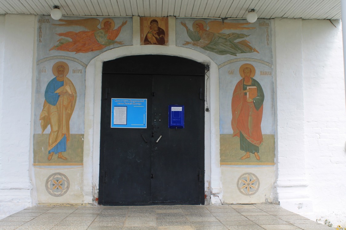 Церковь Владимирской иконы Божией Матери, Николо-Погост (Городецкий район, Нижегородская область). архитектурные детали