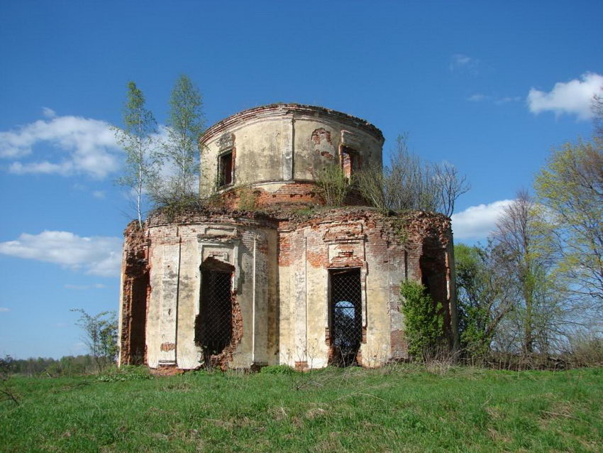Церковь Успения Пресвятой Богородицы, Палкино (Краснинский район, Смоленская область). фасады