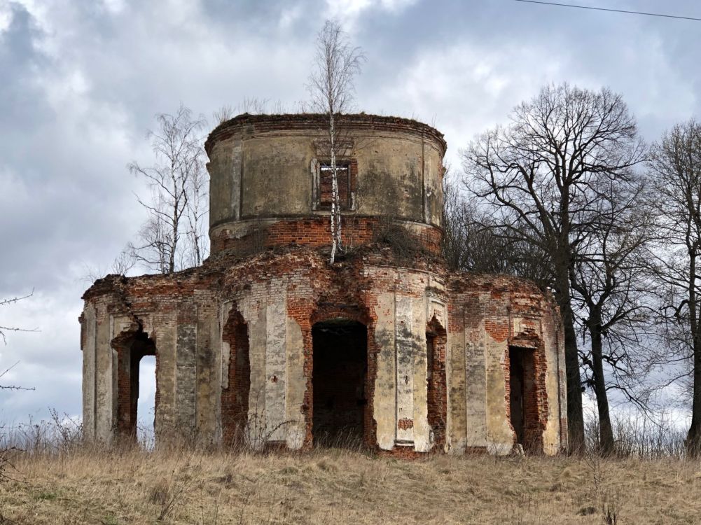 Церковь Успения Пресвятой Богородицы, Палкино (Краснинский район, Смоленская область). фасады