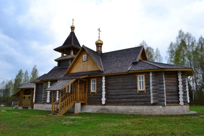 Заповедный. Церковь Александра Свирского. фасады