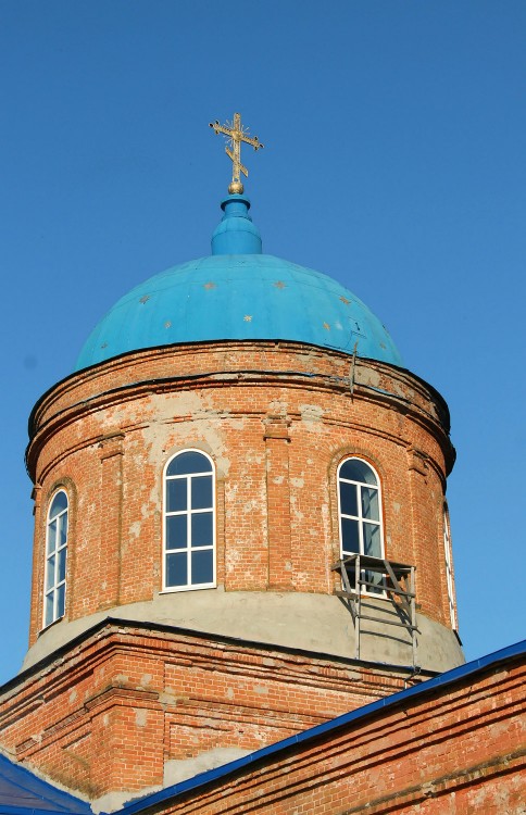 Старое Роговое. Церковь Михаила Архангела. фасады, купол